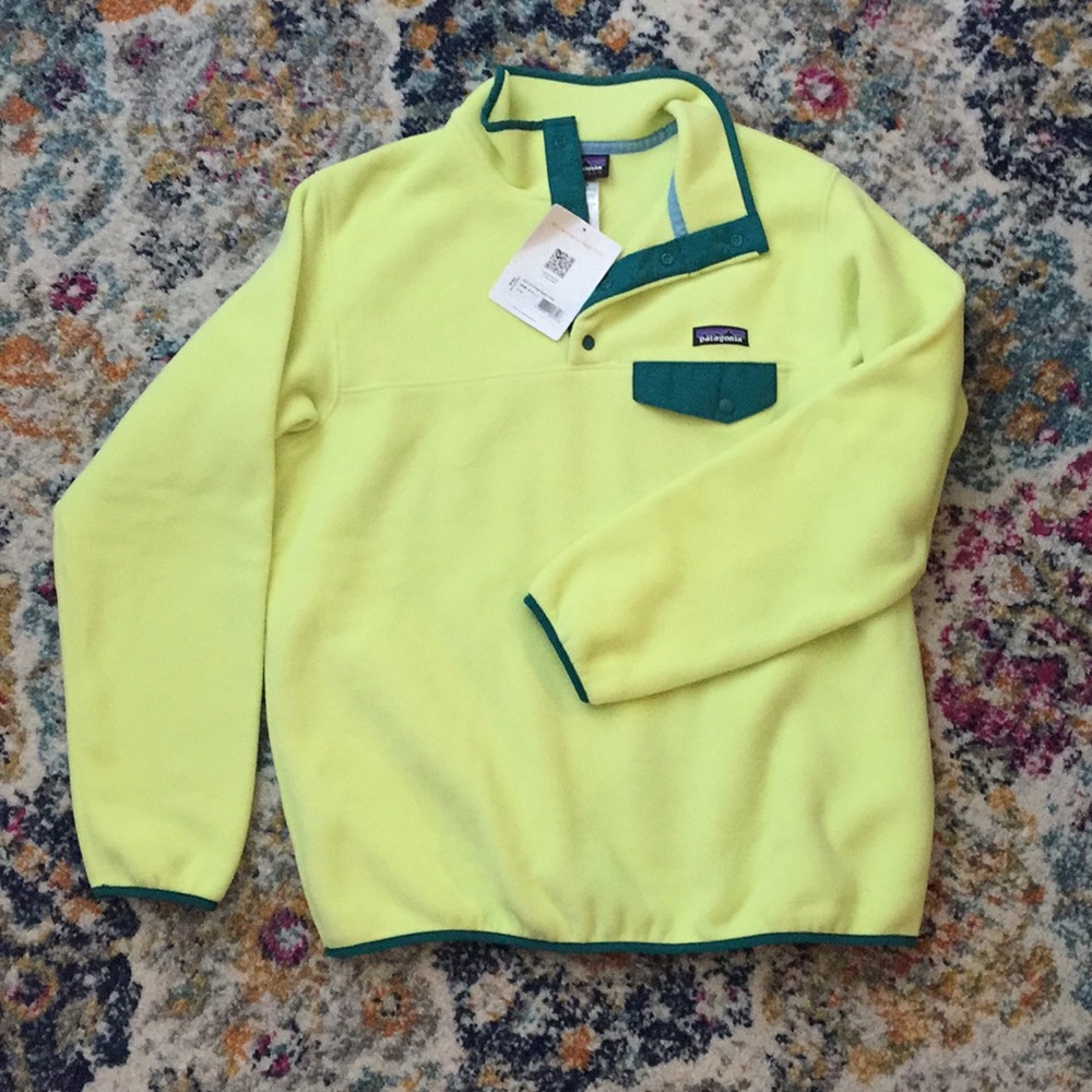 NWT Patagonia Synchilla Snap T Pullover